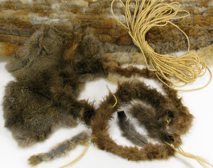 Education Outreach materials - Feather and fur textiles